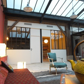 Loft Sentier : salon_chambres2