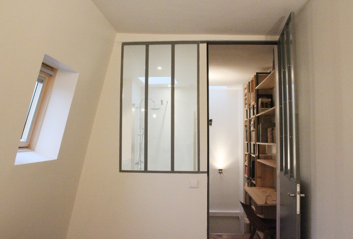 Duplex sous les toits  Montmartre : 27-Y+S-Chambre