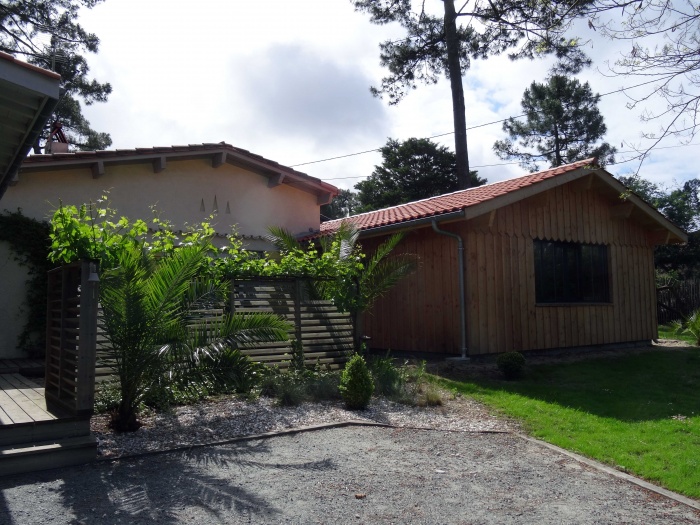 Extension au cap ferret : Vue exterieure 1